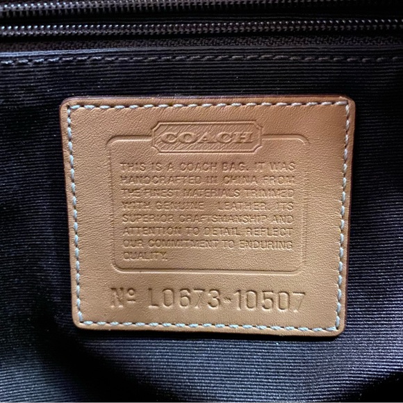 Caramel Brown Coach Bag - Picture 4 of 4